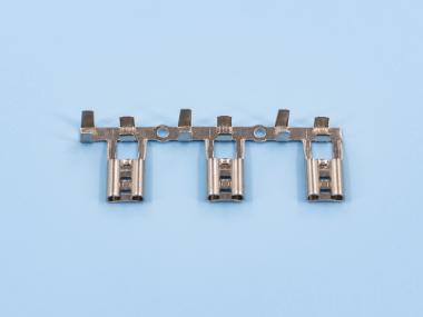 250旗型插簧（標(biāo)準(zhǔn)型），鍍亮錫（BF01-02）