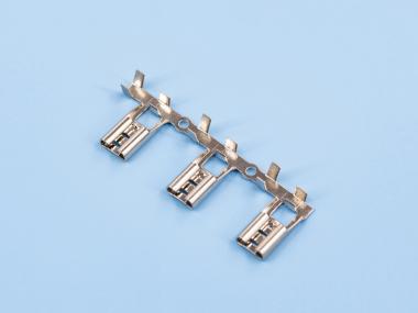 250旗型插簧（標(biāo)準(zhǔn)型），鍍亮錫（BF01-02）
