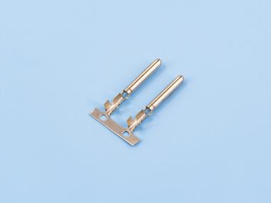 雙腳密封公端，黃銅，鍍鎳，橫帶（OG01-05）