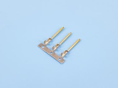 1.0雙腳密封公端，黃銅，橫帶，鍍金（OG12-01）