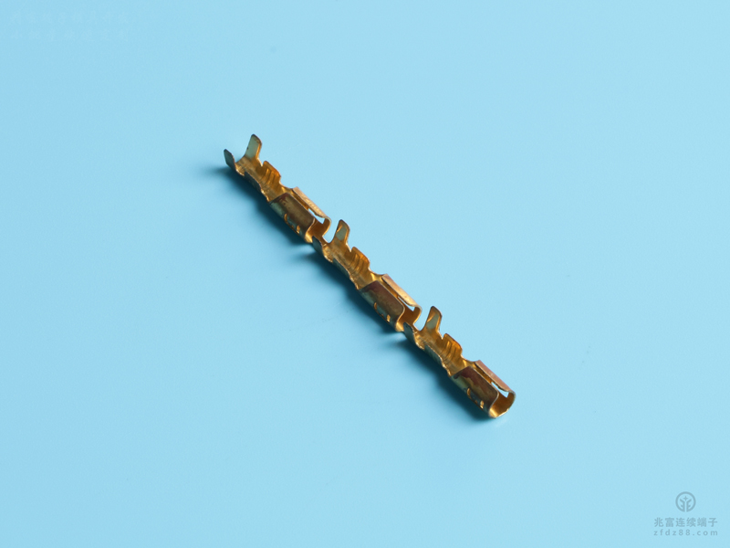 3.96子彈頭母端，黃銅，原色，直帶（OM19-02）