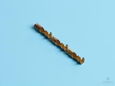 3.96子彈頭母端，黃銅，原色，直帶（OM19-02）
