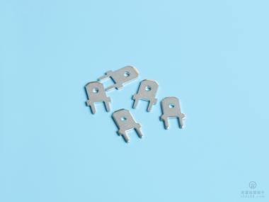 6.3直型PCB插片，黃銅，鍍亮錫，單粒（PCB03-01）