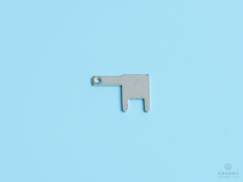 2.8旗型PCB插片，黃銅，鍍亮錫，單粒（PCBF01-01）
