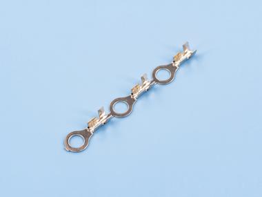 8.5-5.3雙腳圓形端子，黃銅，鍍鎳，直帶（R01-03）